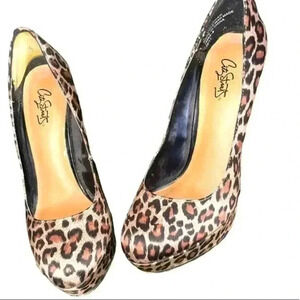 Animal Print Heels